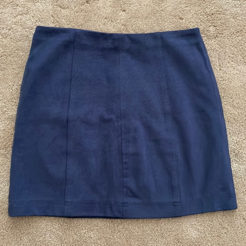 Navy skirt